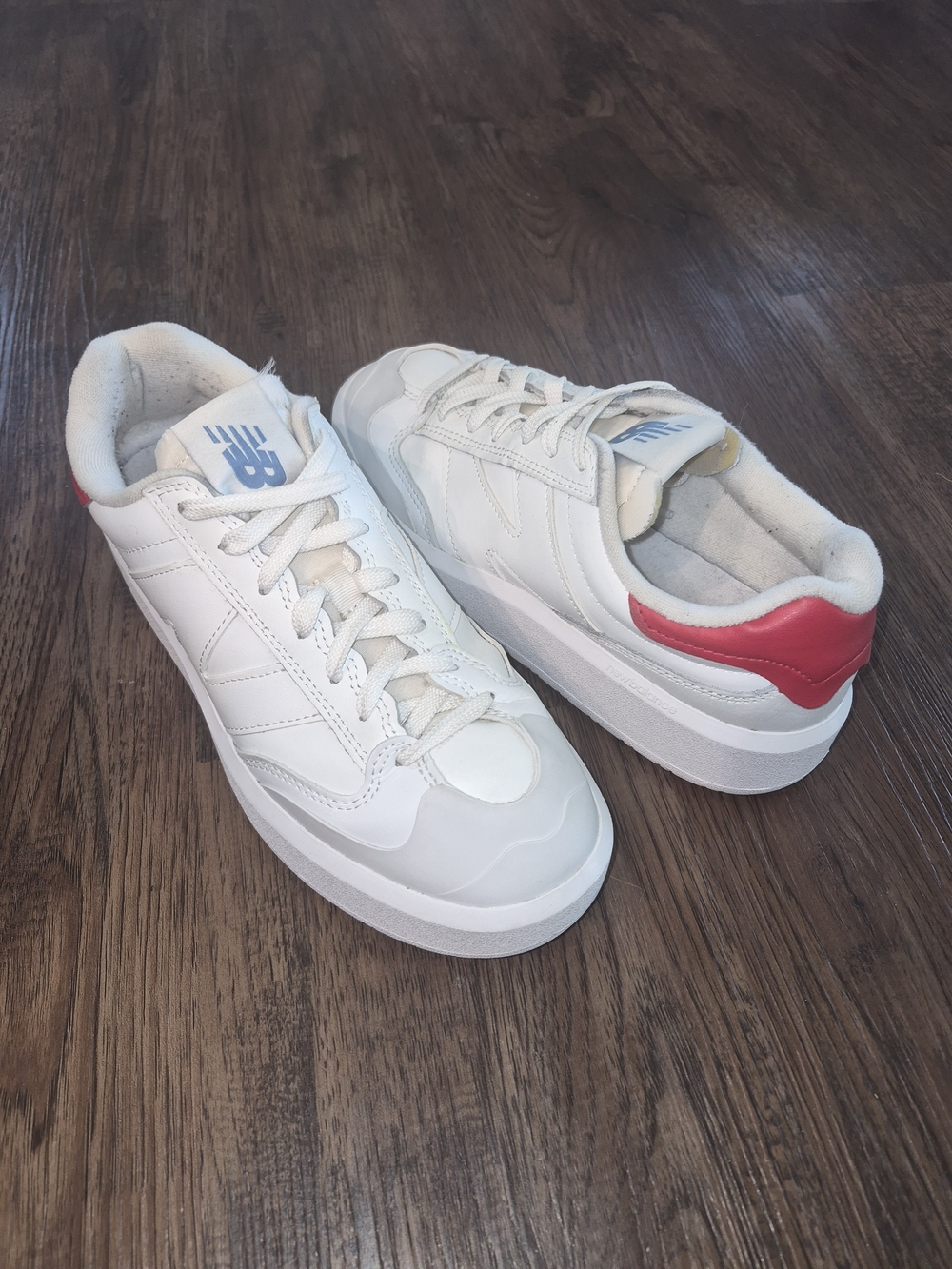 New Balance CT302 'White True Red' Mens Sneakers Shoes CT302LH Sz 8
